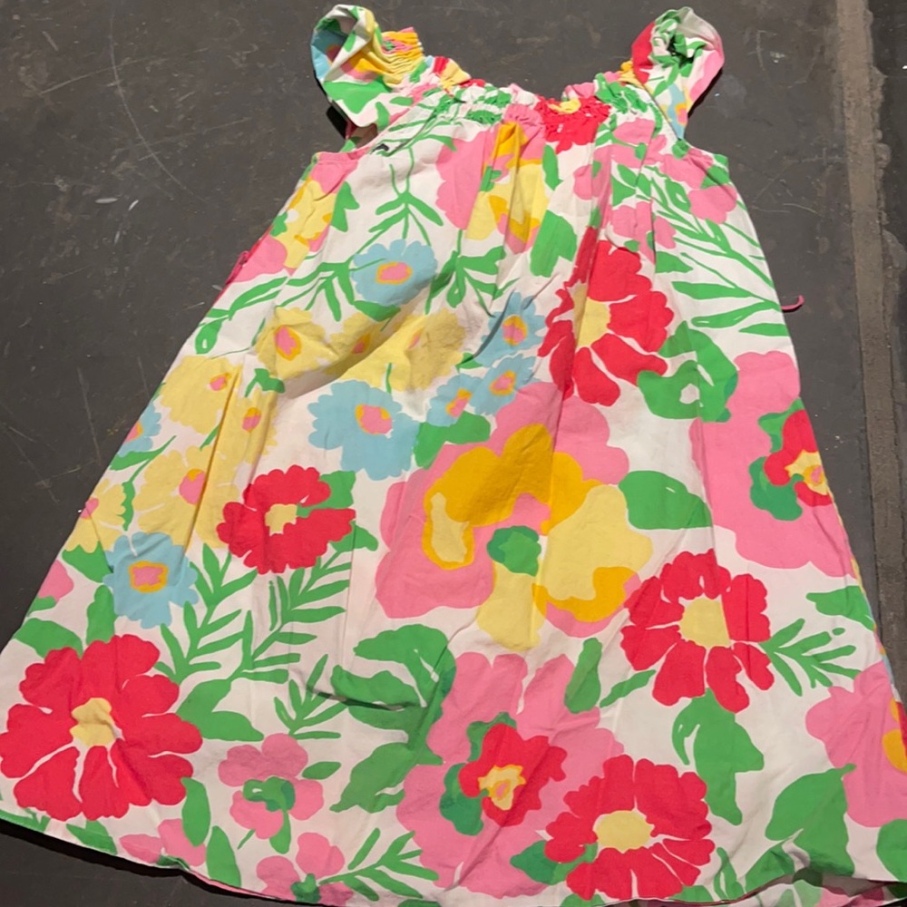 Girl Lilly Pulitzer flowered top